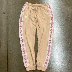 Kappa large tan joggers